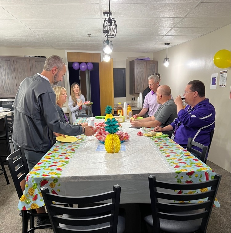 wreagles's tweet photo. It is Teacher Appreciation Week and we are celebrating our awesome #wreagles teachers and staff with jeans, coffee bar, breakfast burritos, appetizers, cookies, donuts and .... We love our staff! https://t.co/x3xCo9xLFD