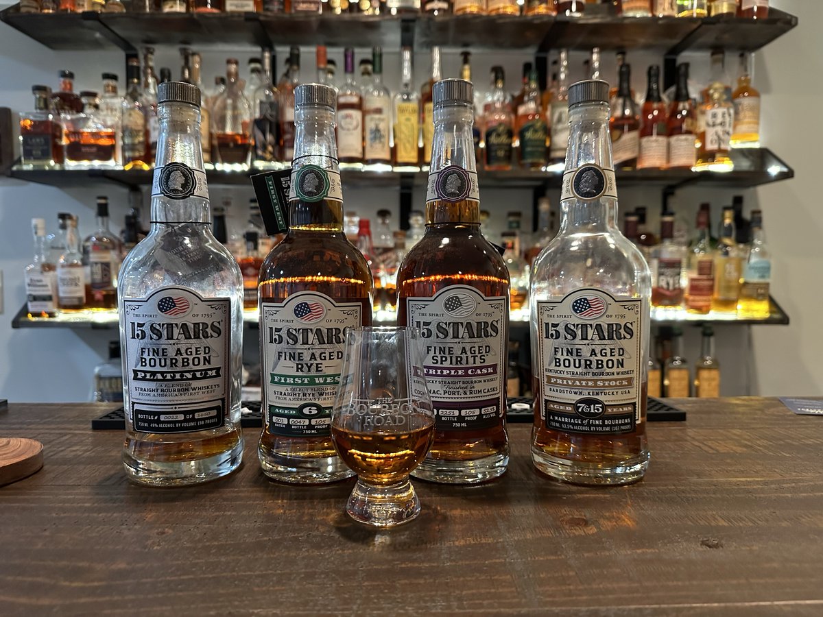 Jim and Brian invite the Co-Founders of 15 Stars Fine Aged Bourbon for a session in the Bourbon Road Bar with five bottles. Listen in as Rick and Ricky walk us through their lineup. Spoiler alert... we may have identified a serious contender for our 2023 thebourbonroad.com/podcast/