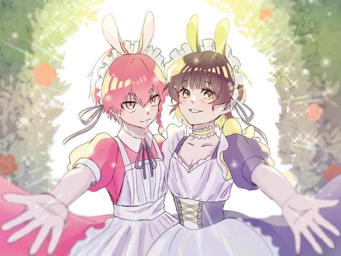 今日はメイドの日!! #ブルーロックFA