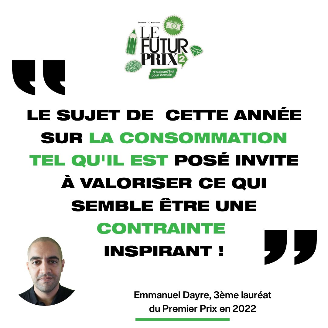Un an après avoir été les lauréats du Futur Prix, Mélanie Paul et Emmanuel Dayre nous racontent comment le concours leur a permis de faire évoluer leurs vies créatives ✏

Nous les remercions chaleureusement pour leur témoignage !