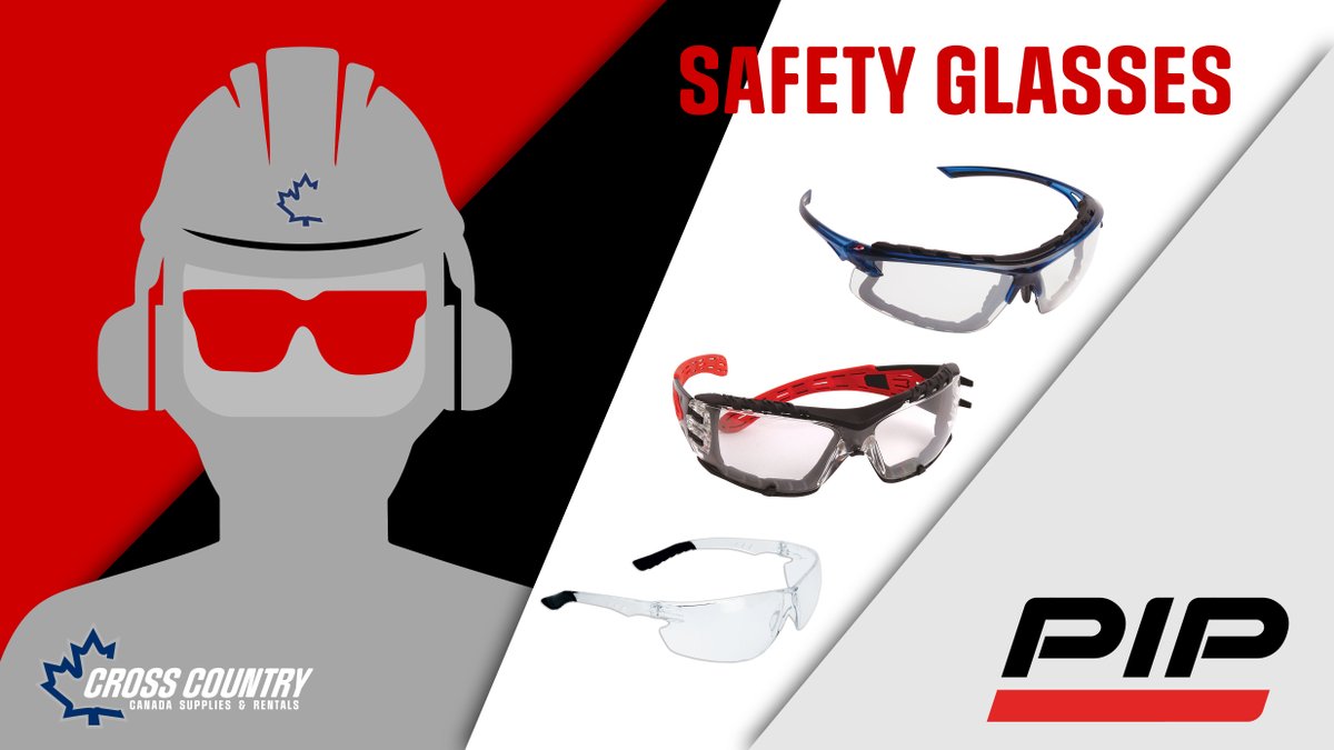 Protect your eyes, see clearly, and look good doing it with @canada_pip's safety glasses. 👀😎

See More: ow.ly/Pw8N50Oe3eu

#safetyfirst #PIPCanada #industrialgear #safetyfirst #PIPCanada #industrialsupply #headsup #safetygear #protectivegear