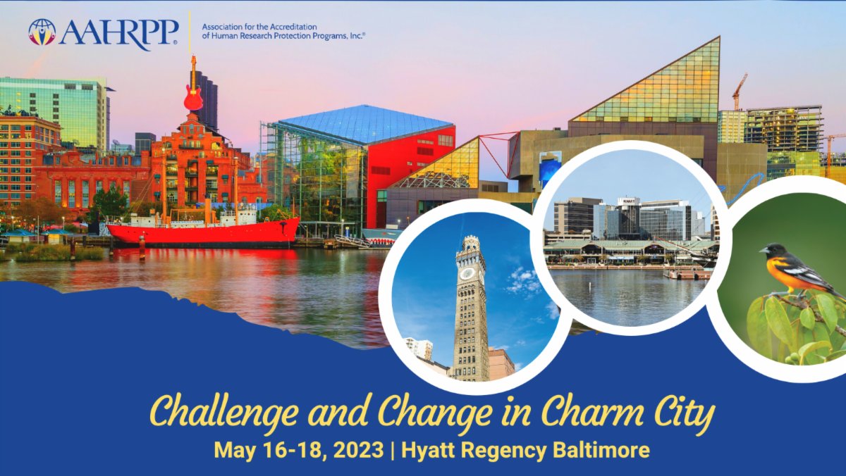 It's the LAST DAY to register for the 2023 AAHRPP Annual conference, don't miss your chance to attend! For more information: conta.cc/42pnHFR
conta.cc/3BegjRP