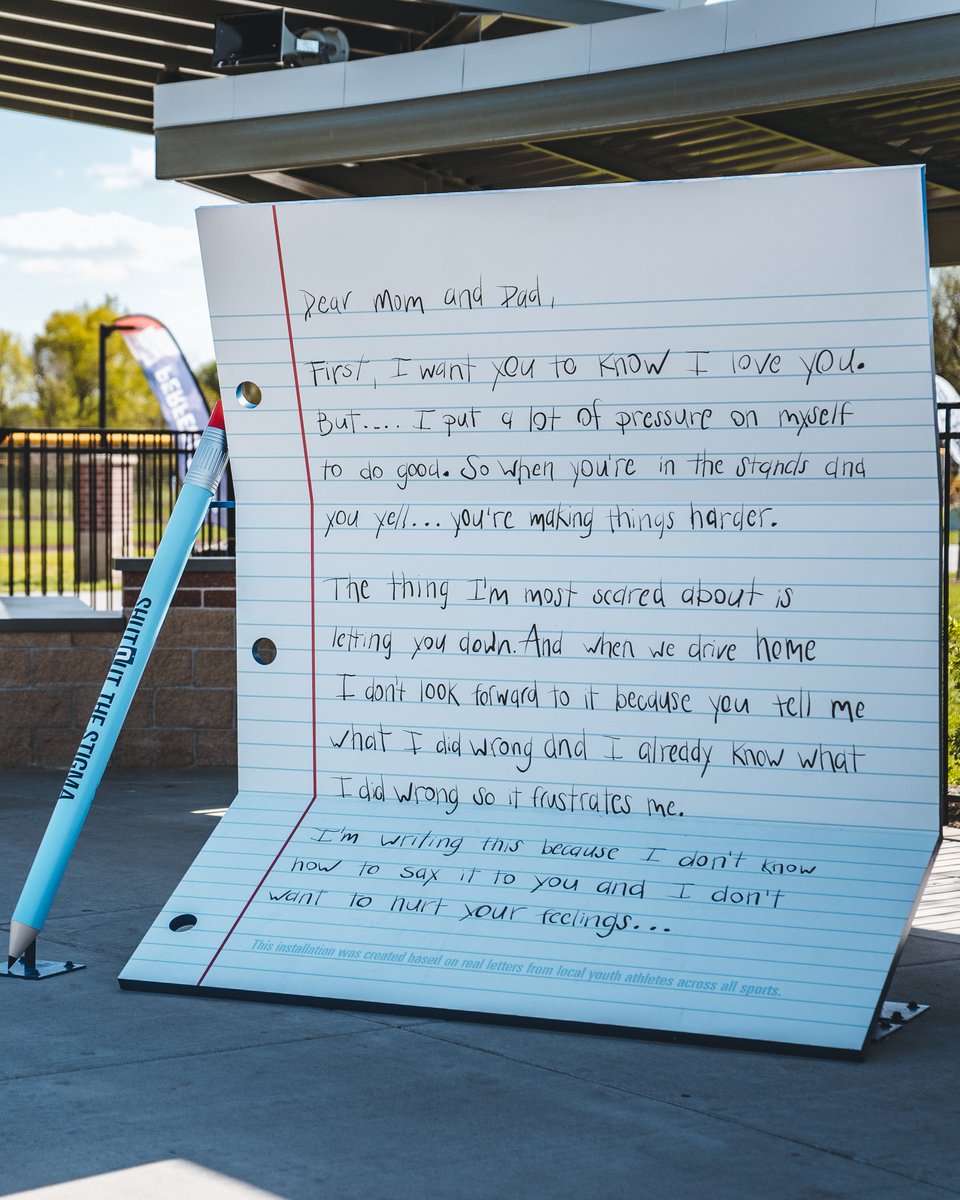 Royals's tweet photo. Dear Mom and Dad...

An open letter from youth athletes to their parents.

https://t.co/jLnHGlFDk9 https://t.co/U09JZzFuTS