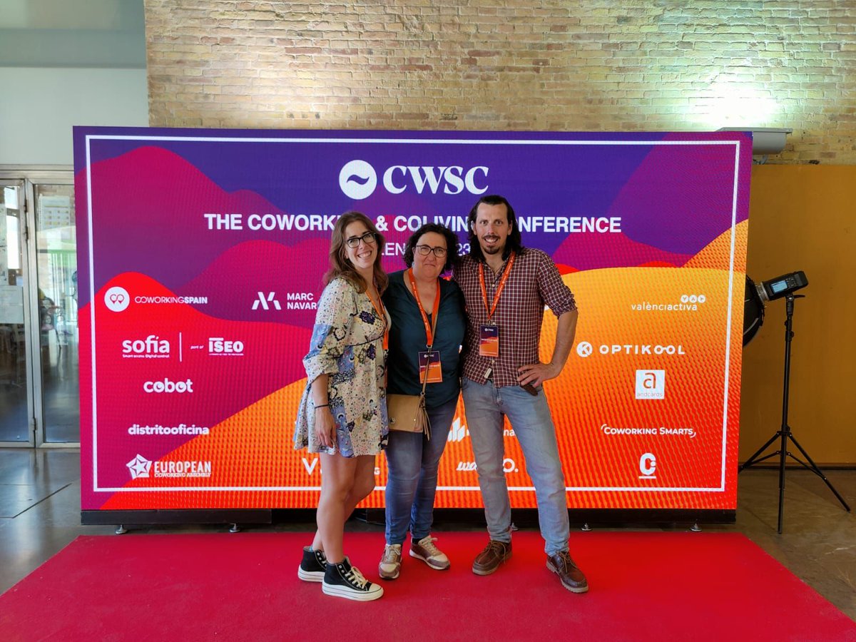 Hoy, día 10, desde #cowocyl, red de espacios de #coworking rurales de #castillayleon presentamos, con muchas ganas, "El desarrollo del coworking rural". 🌲 🌳 🏞 En la Coworking Spain Conference en Valencia CoworkingSpain.
<a href="/TierrasdelCid/">Tierras del Cid</a> <a href="/CODINSE/">CODINSE</a> <a href="/OpenOrbi/">OpenOrbi</a>