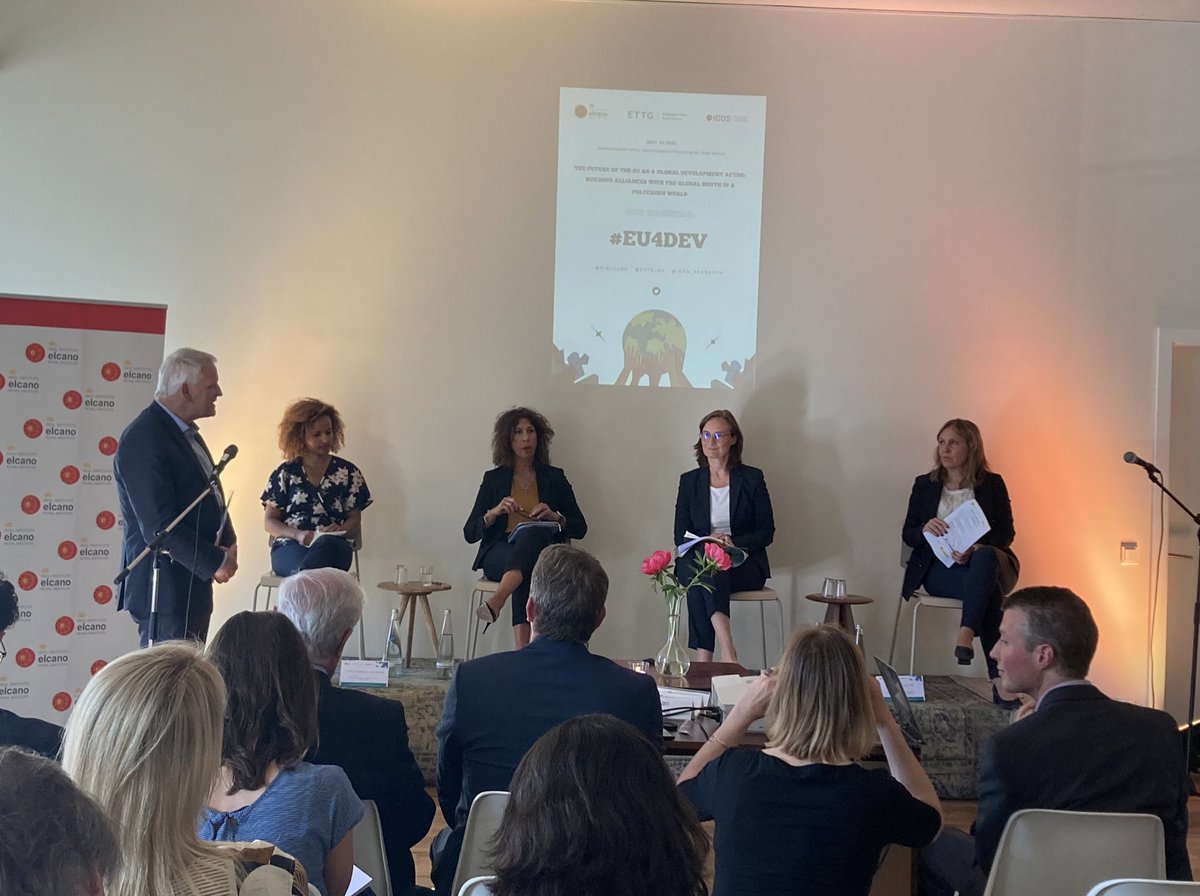 marielladc's tweet photo. #EU4DEV so great to see a all female panel (plus a fantastic moderator) discussing quo vadis European development cooperation? @ettg_eu @IDOS_research @rielcano https://t.co/wOprzYvmuS