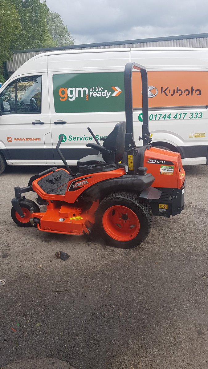 Another quality used <a href="/KubotaUK/">Kubota UK</a> ZD 1211 ready for delivery from our Haydock <a href="/GGM_Ltd/">GGM Group Ltd</a> depot