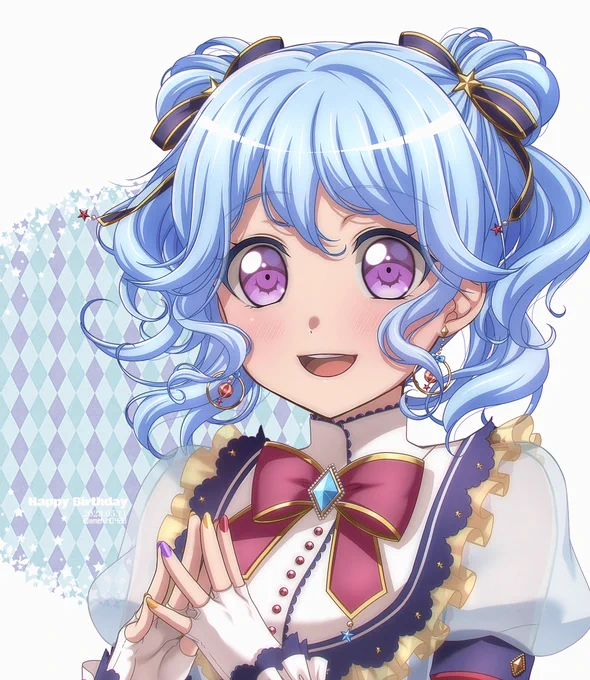 花音さんお誕生日おめでと～～  #松原花音生誕祭2023 #松原花音誕生祭2023 #bandoriart
