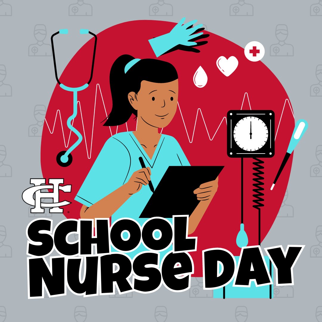 cedarhillisd's tweet photo. It's National School Nurse Day! Our school nurses play a critical role in maintaining our students' general health and well-being so that they can realize their potential in the classroom. Please join us in sharing a heartfelt THANK YOU to this incredible team. https://t.co/czxScNGEWt