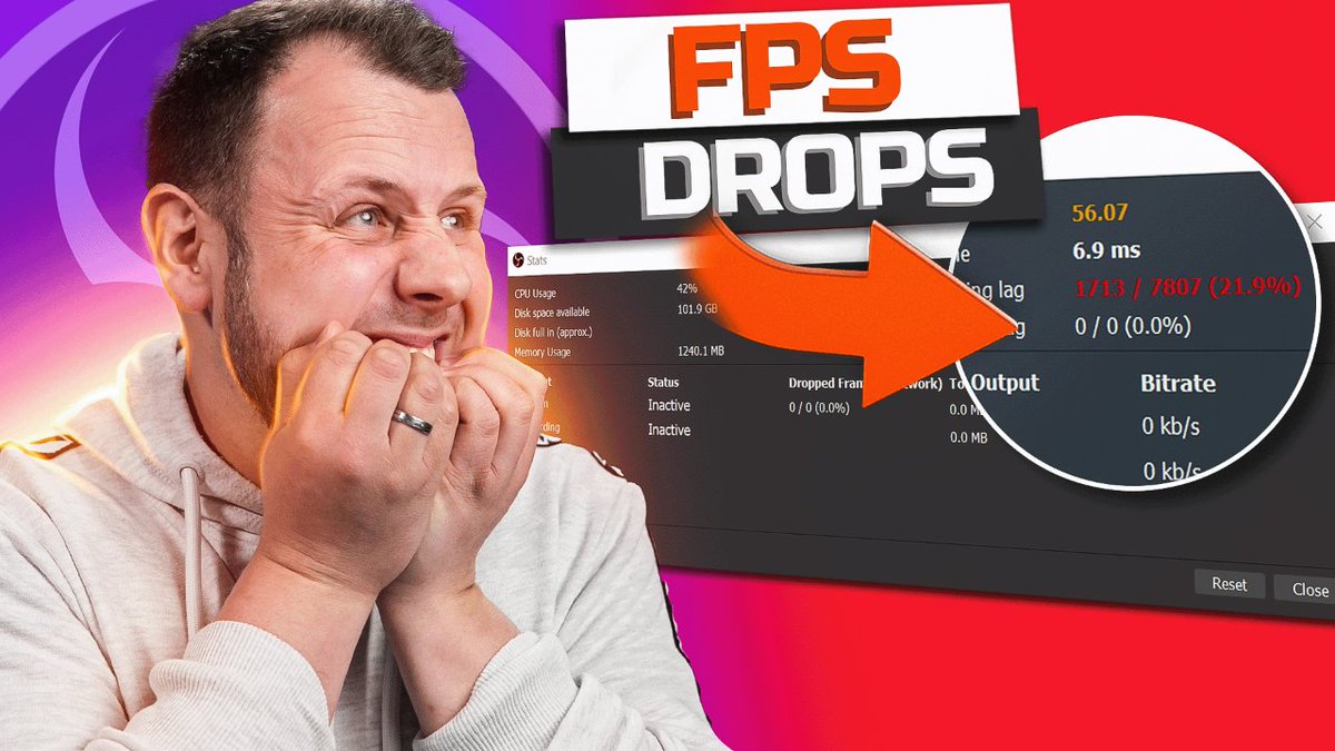 Nilson1489 on Twitter "FPS DROPS in OBS STUDIO? DAS müsst ihr wissen