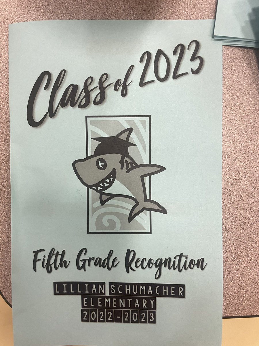 We loved recognizing our Fifth Grade Class of 2023!! We know they will go on to do great things! #onceasharkalwaysashark #LSSharks #fifthgraderecognition