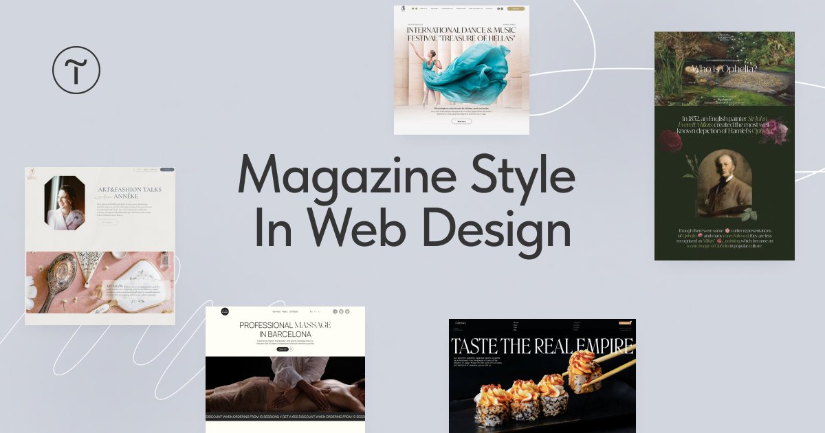 Magazine-style websites feature design techniques from print media, find out techniques that you can use for your future designs 👇

#nocode #webdesigninspiration #designinspiration #creativedesigns #creativedesigning #websiteinspiration #webdesignideas