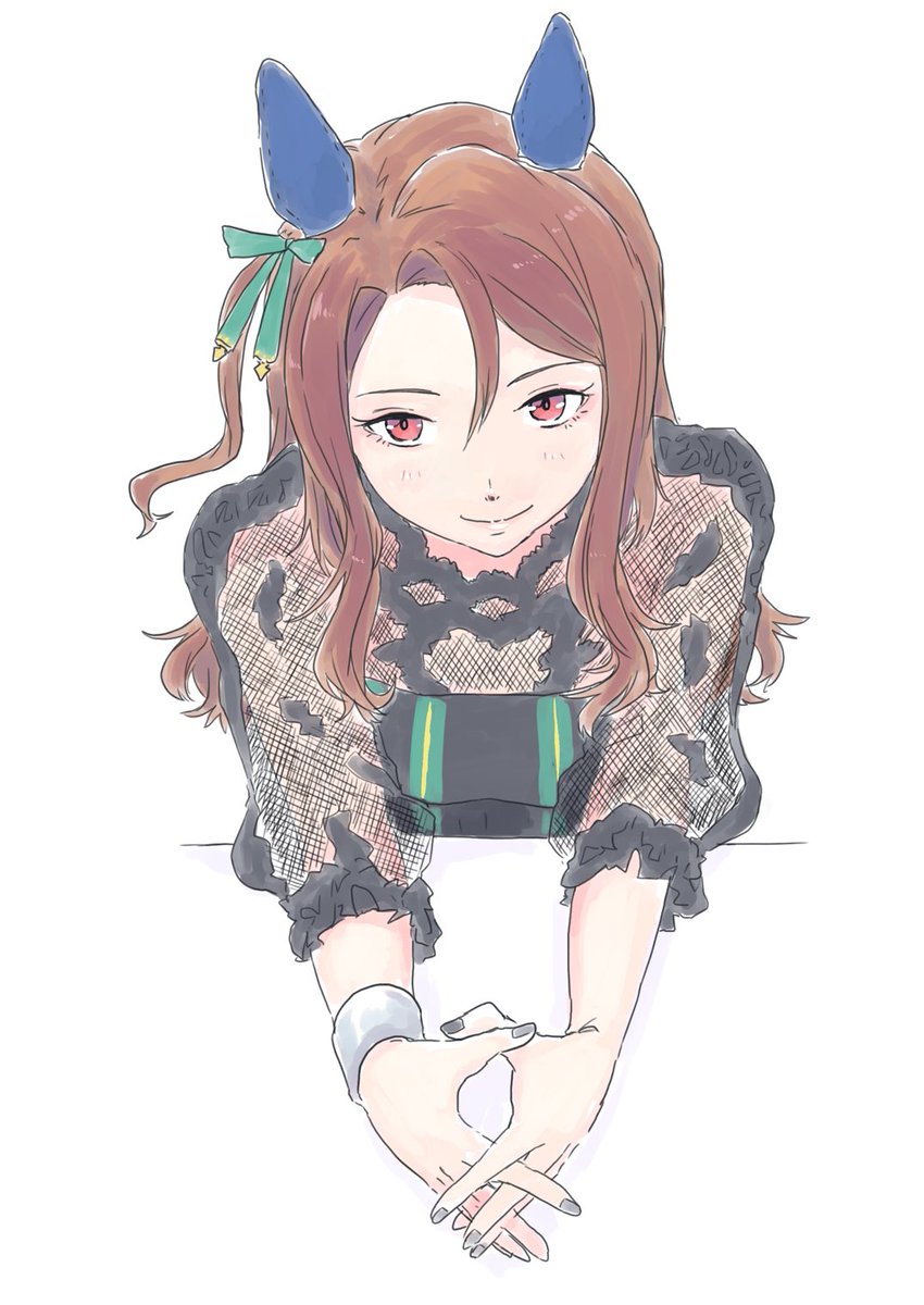 キングヘイロー(ウマ娘) 「それで?」|vent arbreのイラスト