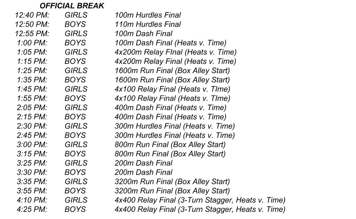 NerinxAthletics's tweet photo. TRACK DISTRICTS ON SATURDAY!!!

#MARKERNATION https://t.co/FyD4ej6YCU