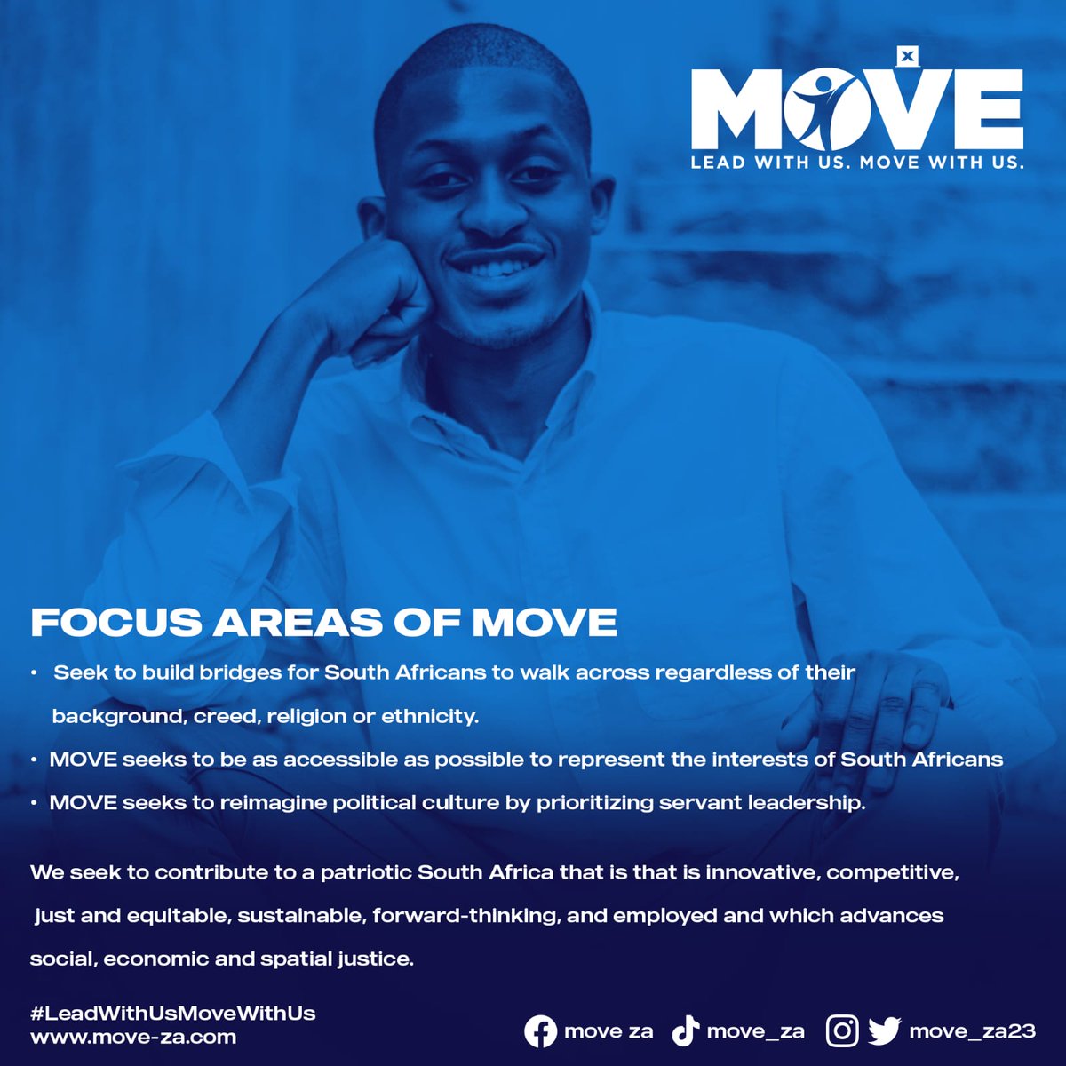 Move_Za23's tweet photo. Beyond our own personal goals, is love for one's people and love for one's country therefore our goal should also reflect the urgency in lending a hand. Lead with us. MOVE with us. https://t.co/31XN3Fqgul