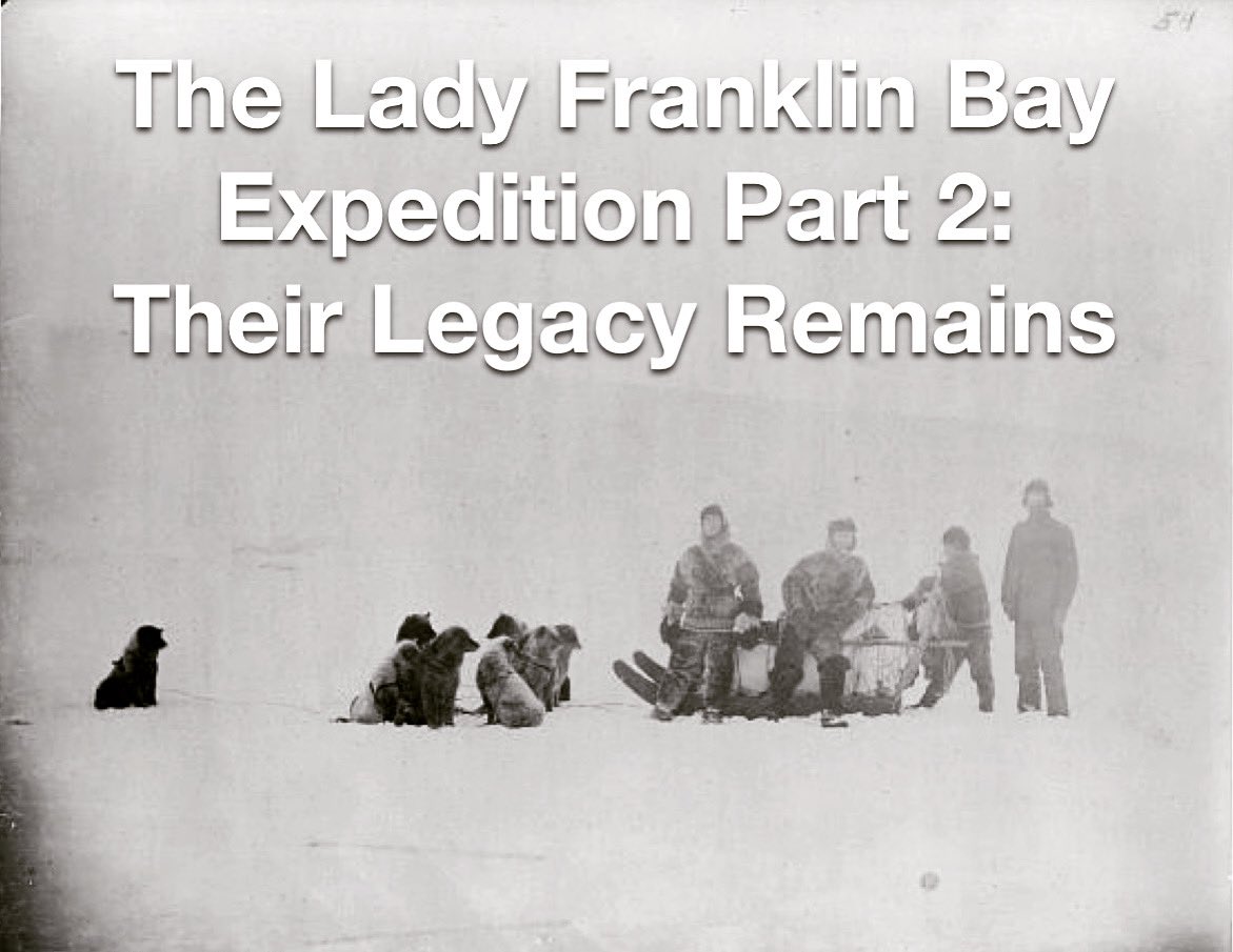 Join me for the finale on the true story of the Lady Franklin Bay Expedition as we uncover a 140-year-old legacy that still remains. Available here or wherever you get your podcasts: historycachepodcast.podbean.com #history #historypodcast