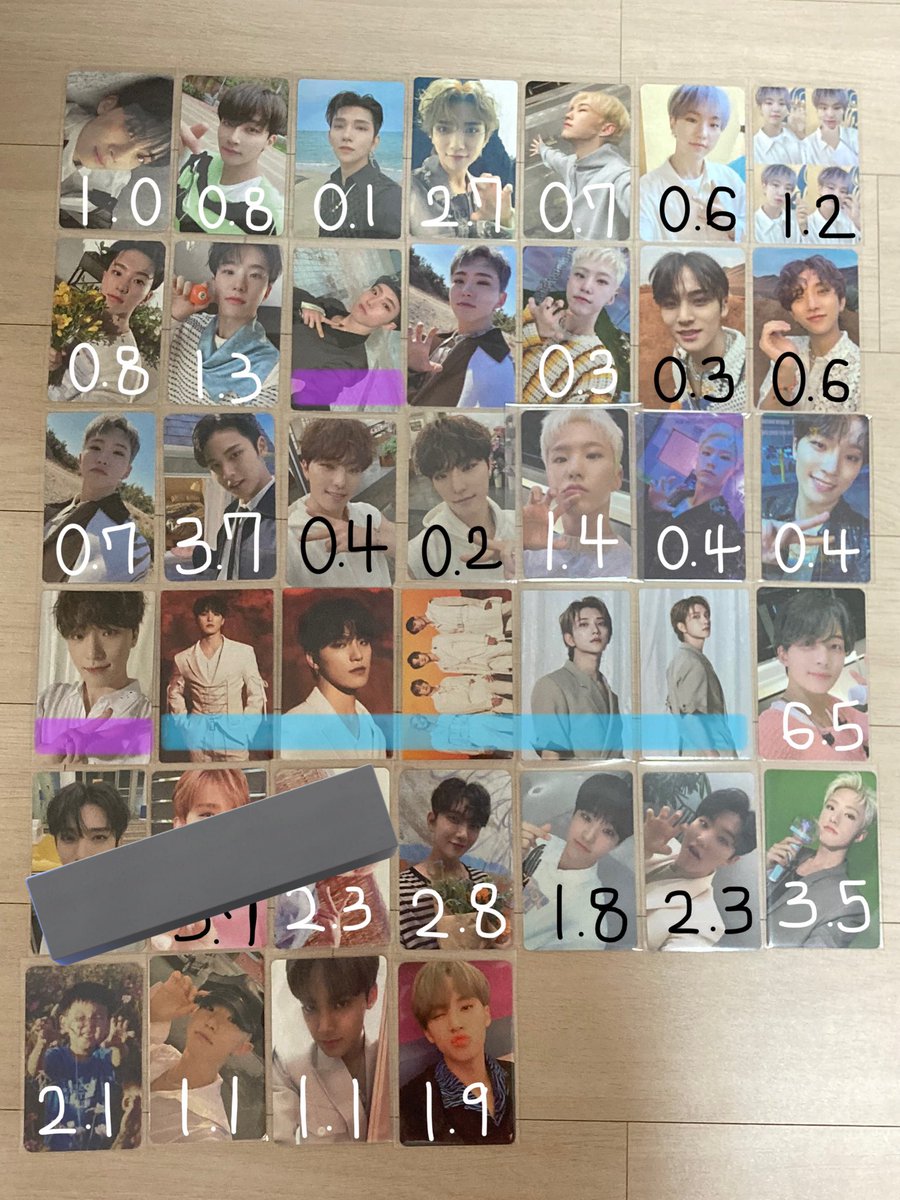chanleee2111's tweet photo. #rt #rt추첨 세븐틴 포카 양도합니다! 지에스 반택 / 씨유 끼택 이용해요

• 거의 다 판매 완료시 rt추첨 한 분께 2.0 드릴게요
• 타래에 가격 적은 후 더 추가 예정입니다..⸝⸝ʚ̴̶̷̆ ̯ʚ̴̶̷̆⸝⸝
• 시세 대충 정한거라 안 맞는다면 편하게 말씀해 주세요!
• 노란 별 표시 티 나는 하자o https://t.co/cNZwDvXrAj