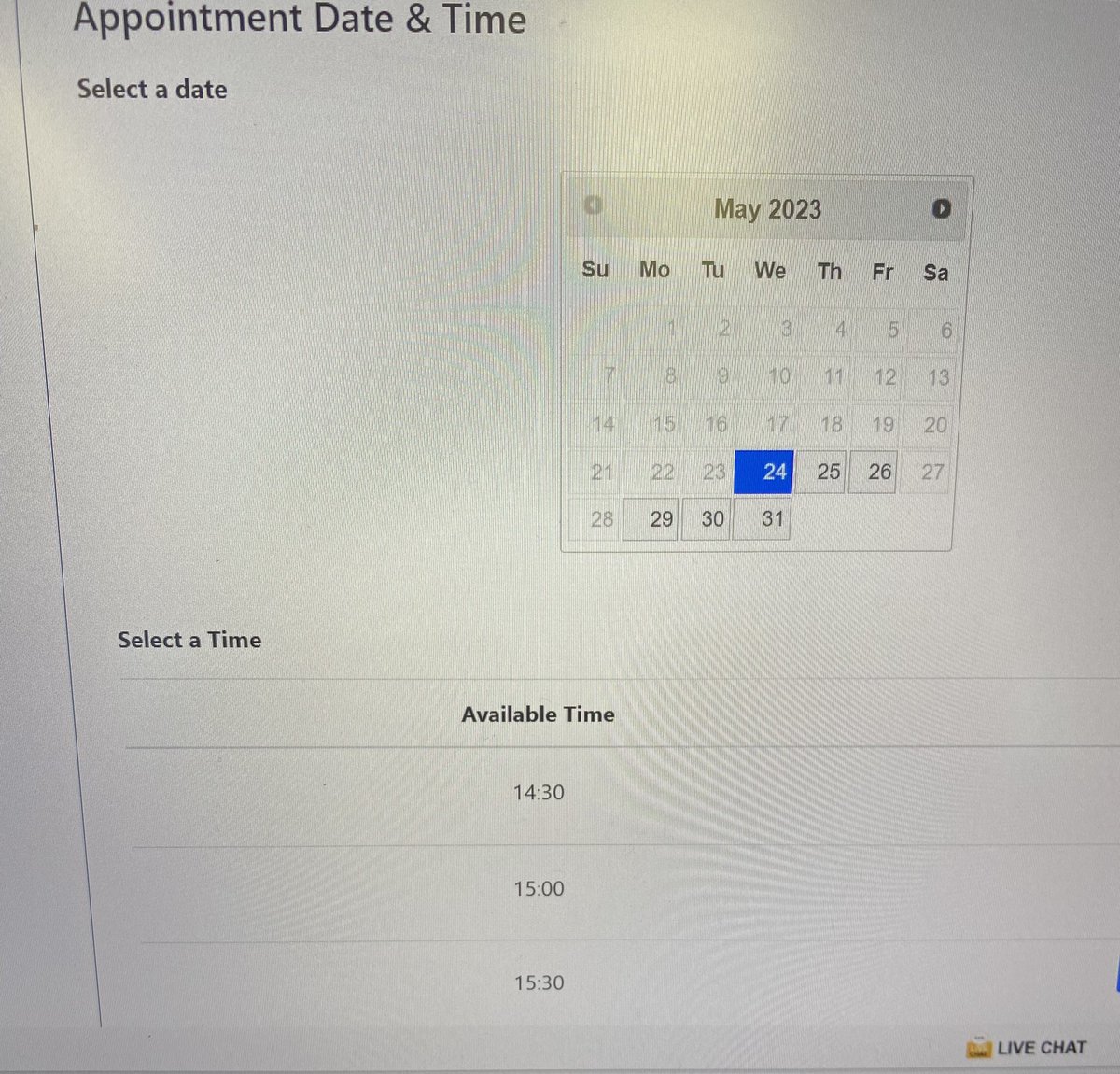 JPMohapeloa's tweet photo. @sarstax …no slots for a telephonic call back…until 24 May! Incredible! Thanks I guess https://t.co/6AnBJXbkag