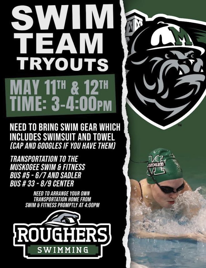 MuskogeeSwim's tweet image. Thursday and Friday!!!