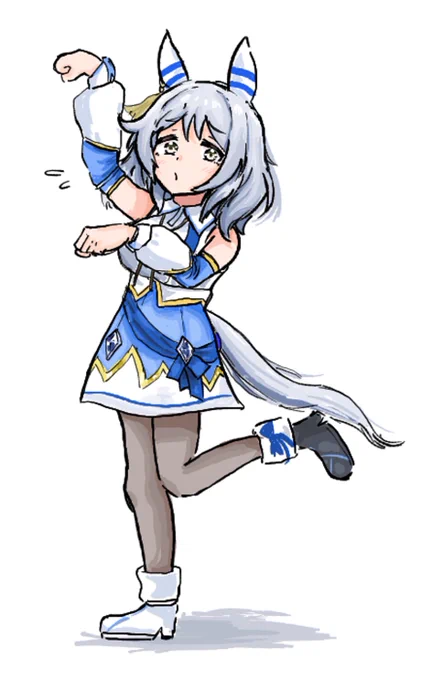 1着のポーズミラクルーーー!!!!!!