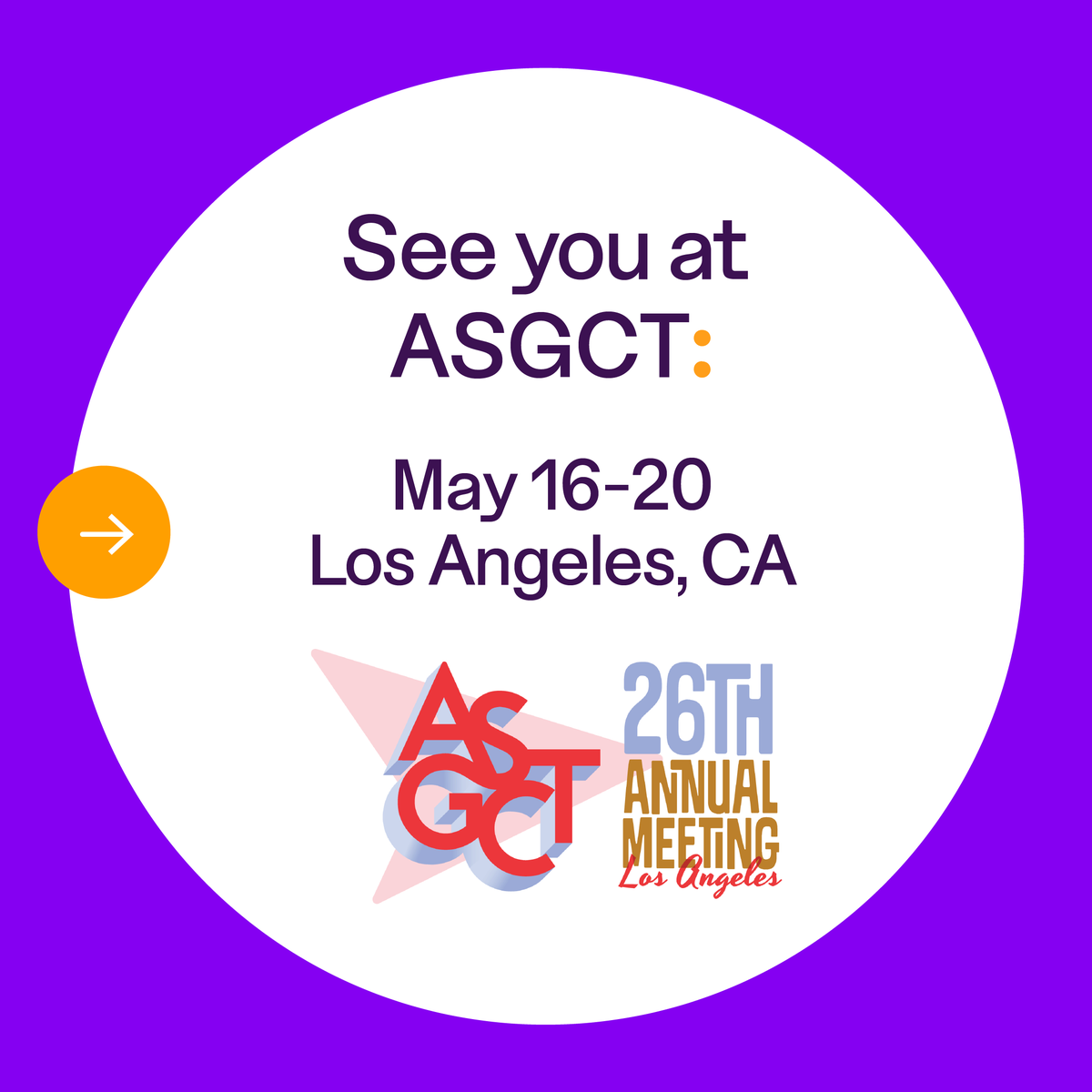 teknovascience's tweet photo. We're looking forward to #ASGCT next week! Stop by booth #149 to say hello and don't miss our poster sessions on May 17th and 19th at 12PM. You can find more details here: https://t.co/9n7AX0mQBB

#ASGCT #GeneTherapy #CellTherapy #MakingSolutionsPossible https://t.co/wriD0te2HV