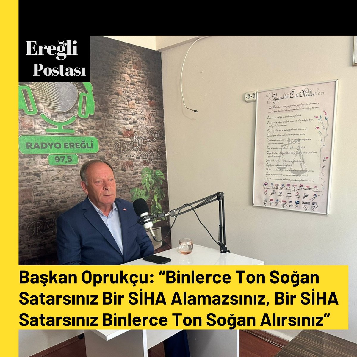 ereglipostasi's tweet photo. Başkan Oprukçu: “Binlerce Ton Soğan Satarsınız Bir SİHA Alamazsınız, Bir SİHA Satarsınız Binlerce Ton Soğan Alırsınız”
#konya #konyaereğli #karapınar #halkapınar #emirgazi #ivriz #ayrancı #ereğli #canlı #gündem #soğan https://t.co/YabTNH5BzG