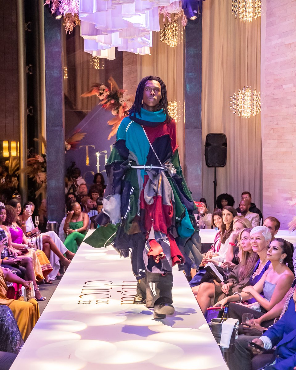SeamlineA's tweet photo. SSUUBI  //  LOOK 10
General Paper wearable Art Piece 
We recycled different school uniform sweaters to create this 

LOOK 10 AVAILABLE FOR SALE AT https://t.co/afyL4Fi6WK  
@glitter_trotter

Photo taken @tribalchic2023 
Model; @kahenya_ 

#Ssuubi #SeamlineAtelier #tribalchic2023 https://t.co/2uzGW3W3HZ