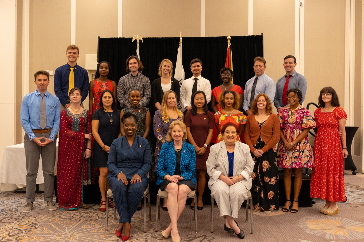 peacecorpguyana's tweet photo. Dr. Nadine Rogers, Country Director departs Guyana today for her next adventure. We are thankful for the depth of her knowledge, humanity, and strategic leadership. We will miss her! 🇬🇾🫶 Walk good. #PCFamily #PeaceCorps https://t.co/S0Qoq7YiYu https://t.co/CgykLJljJT