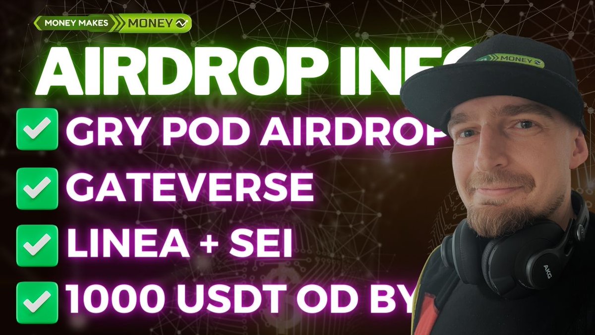 #AIRDROP Info - Część Druga hehe 🥳 

✅ Zadania na <a href="/layer3/"></a>  
✅ Nowe Misje na <a href="/_lineabuild/">Linea</a> 
✅ Levana na <a href="/SeiNetwork/">Sei</a>  
✅ Airdrop od <a href="/zk_apes/">zkApes</a>   
✅ Gra na #zkSync pod Airdrop  <a href="/HoneyWaspGame/">HoneyWasp P2E🐝</a> 

Zapraszam 😉👍 

youtu.be/UOrltrm1_OE