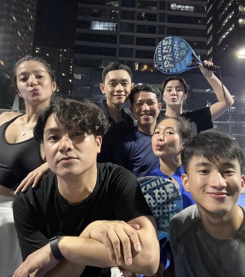 outrodb's tweet photo. team Belle vs. team Cassy! 😆🎾

#BelleMariano https://t.co/SIjm8LChJt