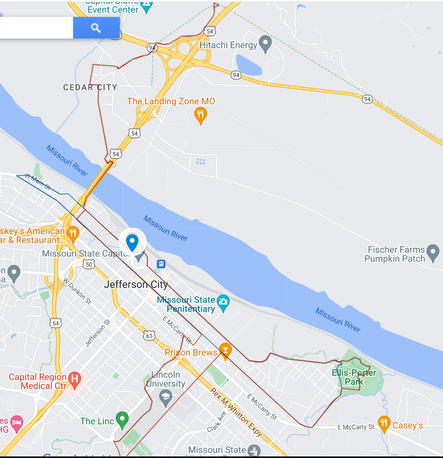Please be advised of runners of the Capital City/Jarod Palmer Memorial Race from 7:00 AM to 12:00 AM today. Attached is the race route. There may be slow traffic in the posted area to allow runners to safely pass through intersections.