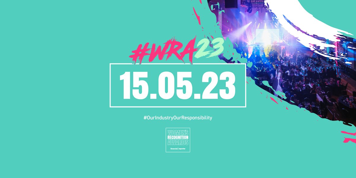 Next week, the Financial Reporter Women's Recognition Awards is back - and we're looking forward to seeing the incredible nominees coming in. Pop space in your diary to make a nomination on Monday and make someone's day. #OurIndustryOurResponsibility