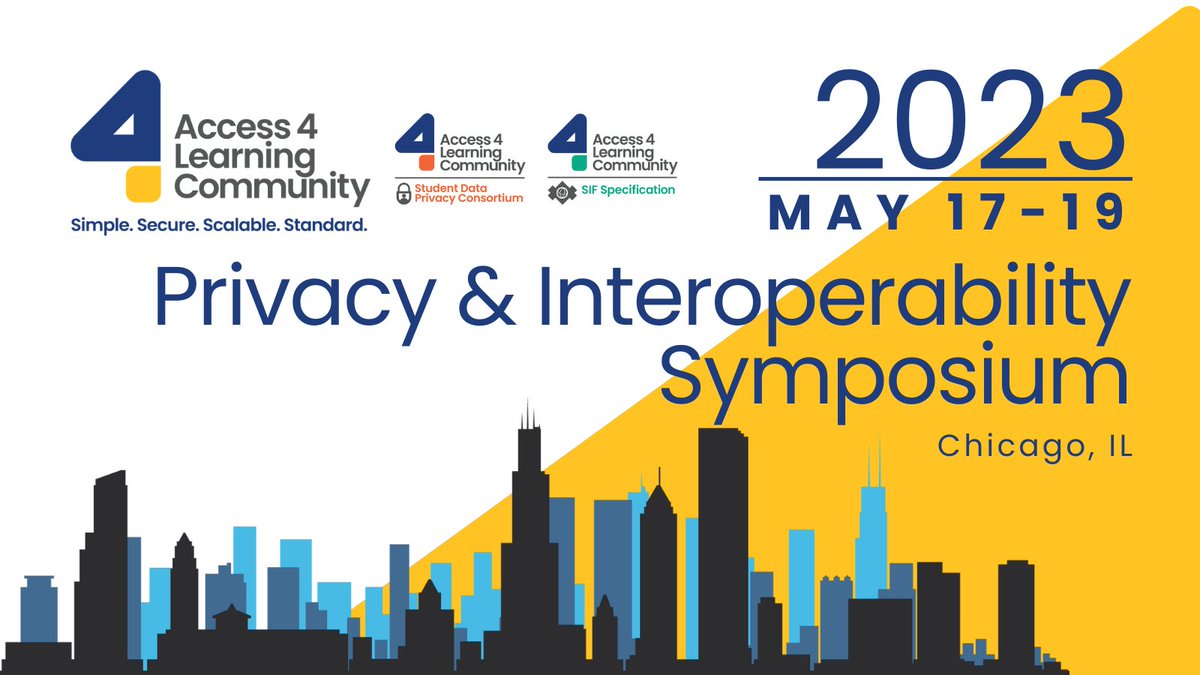 One week to go until the Privacy &amp; Interoperability Symposium... REALLY looking forward to catching up with old friends and meeting new ones! 👏 #A4LSDPC2023 #dataprivacy #interoperability #edtech sbee.link/eu74hx8atb