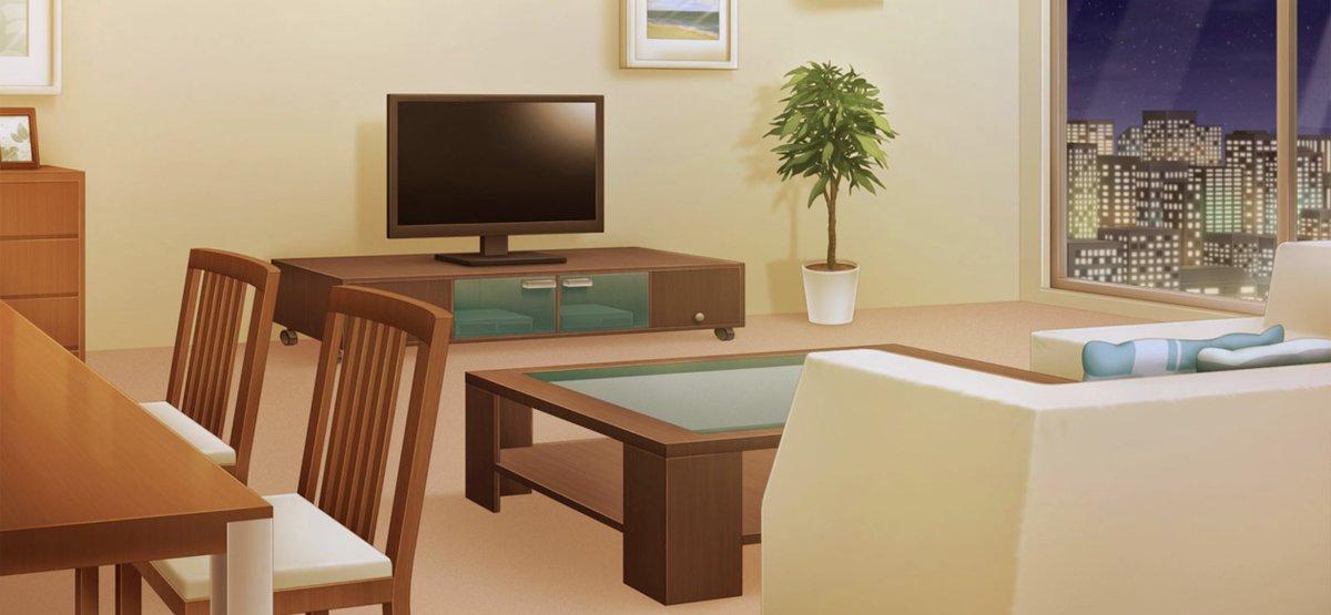 キャラの部屋まとめ（マトリ）】に今大路峻のリビング（別角度）を追加