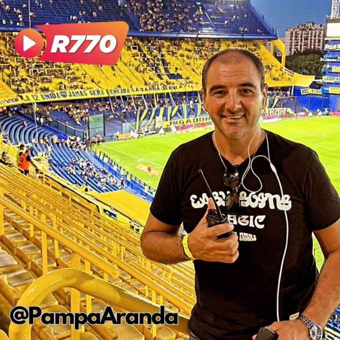Losmasgrandesok's tweet photo. 📻▶️AHORA| Se suma @PampaAranda para hablar de #Boca 👇👇

 https://t.co/WjOnUFICyf https://t.co/vUBRZmZmGz