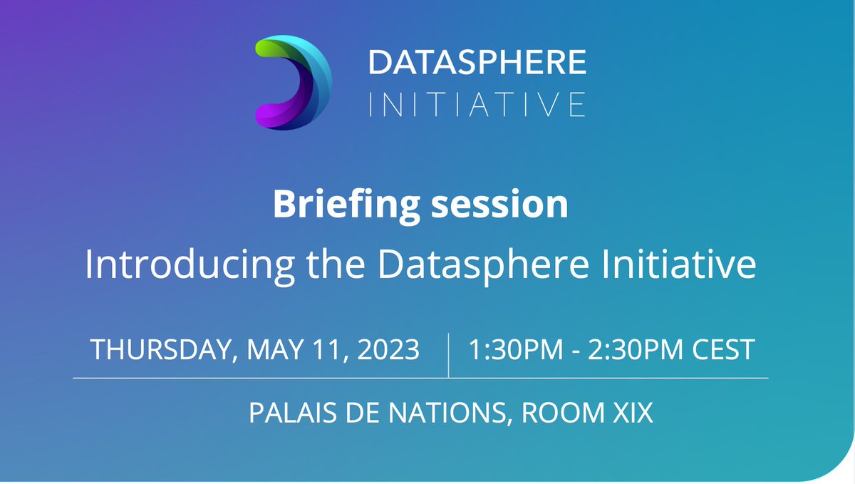 lorraynebp's tweet photo. Tomorrow we are hosting a briefing session together with Switzerland  in the context of @ECDEatUNCTAD 6th IGE session to introduce the @thedatasphere, talk about #globaldatagovernance, as well as #digitalgeneva. Join us! https://t.co/m2HUSVwfBf