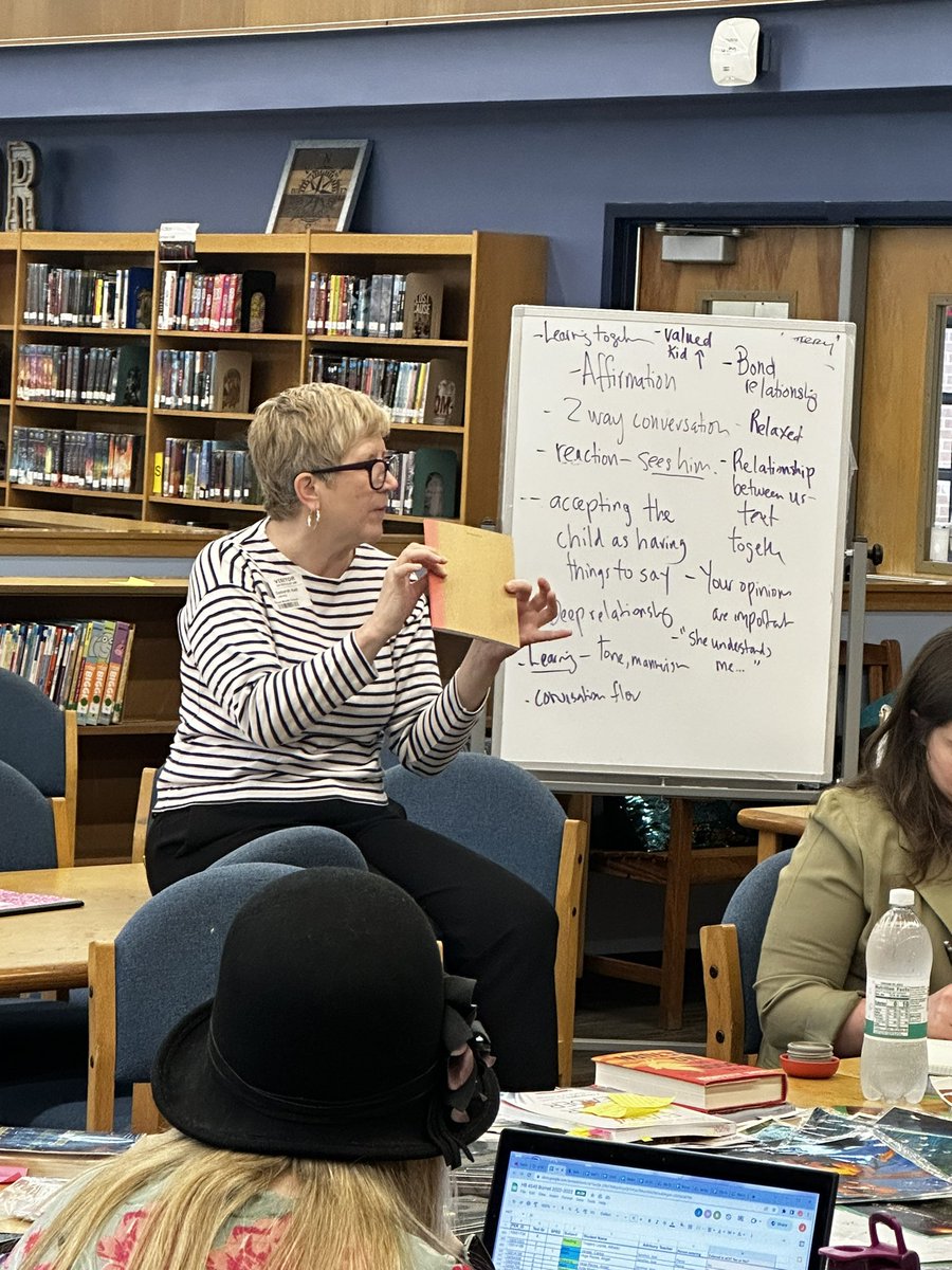 JKimBatraAISD's tweet photo. @BurnetMS our ELA teachers are participating in the Literacy Institute brought to us by our very own Jennifer Abramson from @AustinISD Academics! Big thanks to Deb Kelt from Heart of TX Wring Project for leading this morning’s learning! #learningforever #teachercollab https://t.co/OffWcdMjzT