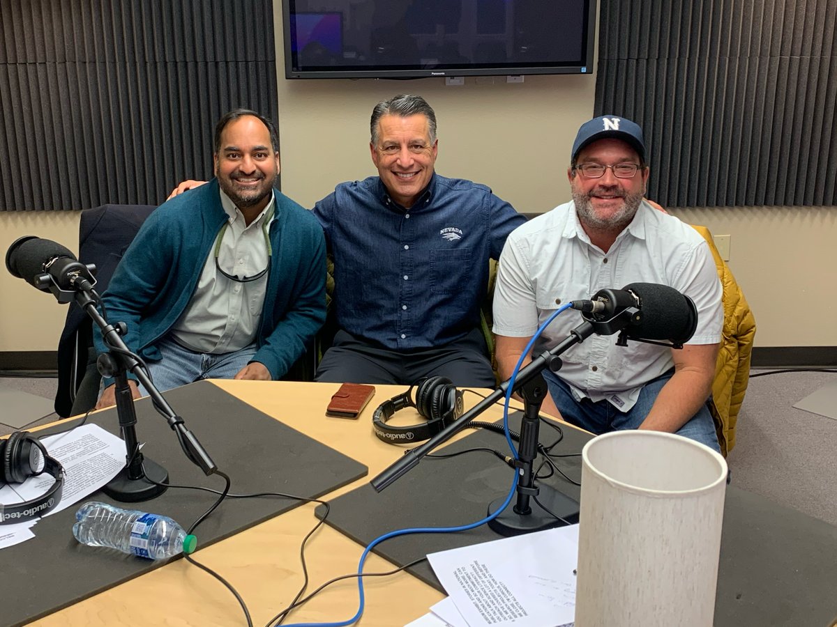 unevadareno's tweet photo. In this episode of the #Sagebrushers podcast, @Pres_Sandoval chats with Dr. Sudeep Chandra and Dr. Zeb Hogan from @UNRScience about their work with the Wonders of the Mekong Project and Dr. Hogan's new "Monster Fish" exhibit at @nevadamuseum. 

Listen at https://t.co/XEJ9BbiAvK https://t.co/K8e2DLBvWi