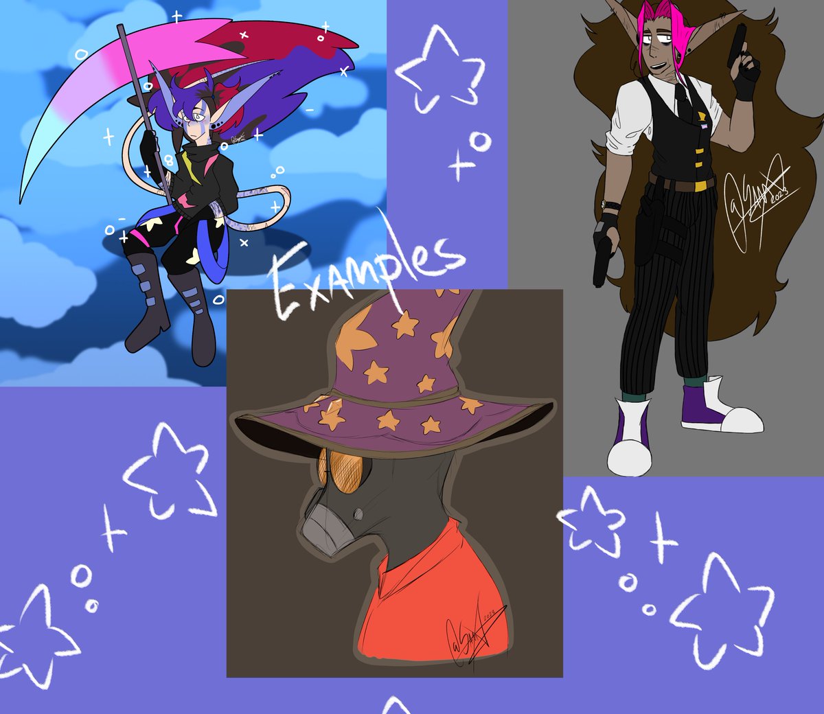 Septimussam's tweet photo. Ayyy new commissions sheet :D 

My commissions are OPEN :] https://t.co/s1PFy9Kyul