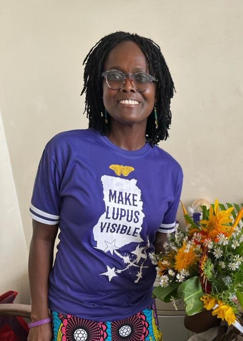 #Lupus can be a tornado behind a calm face; a well disguised menace.  Early diagnosis & access to affordable healthcare are key in its care #MakeLupusVisible #PutOnPurple #WorldLupusDay 
#InspiringHope #Ghana @GhanaPresidency @_GHSofficial @worldlupusday @WorldLupusFed