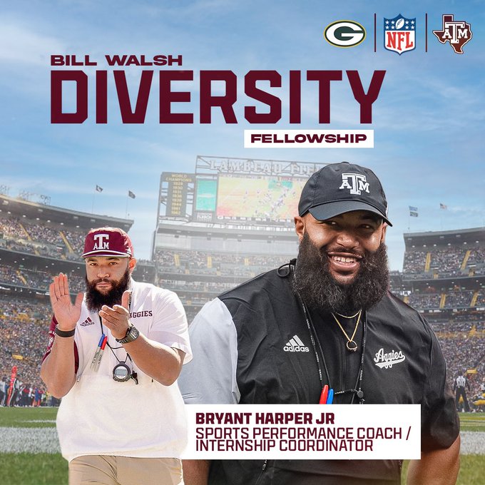 National Coalition of Minority Football Coaches (@ncmfc1) on Twitter photo Congratulations to #NCMFC member <a href="/coachharp2018/">Bryant Harper Jr</a> for being selected for the <a href="/packers/">Green Bay Packers</a> Bill Walsh Diversity Coaching Fellowship!
#JoinTheCoalition
#PreparePromoteProduce
#NFL Congratulations to #NCMFC member <a href="/coachharp2018/">Bryant Harper Jr</a> for being selected for the <a href="/packers/">Green Bay Packers</a> Bill Walsh Diversity Coaching Fellowship!
#JoinTheCoalition
#PreparePromoteProduce
#NFL