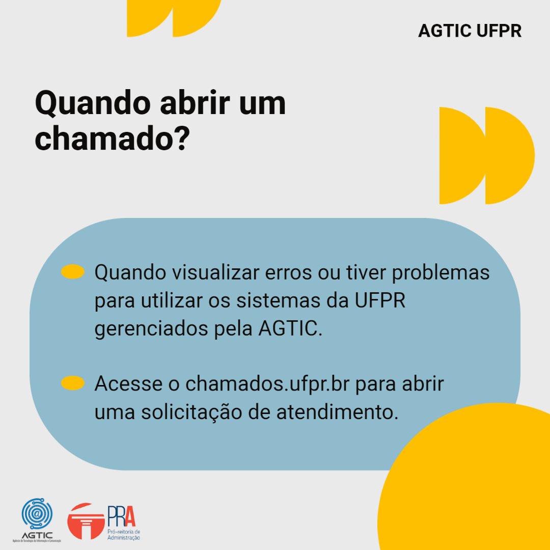 dticufpr's tweet photo. 🤔Ficou em dúvida sobre qual canal usar quando precisar de suporte de TIC?
✅Agora você já sabe!
📌Salve o post para quando precisar
#ufpr #agticufpr #agtic #ti #universidade #atendimento #tic https://t.co/MUKmLQQG1y