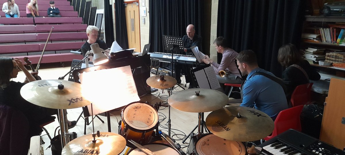 rastrickmusic's tweet photo. We're really looking forward to tonight's Singing Sensations concert. It's 'band call' time, to make sure our singers have great live backing. @RastrickHigh https://t.co/y8h0vO9jUl