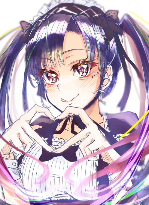 ツインテメイドが大好きです。  #メイドの日