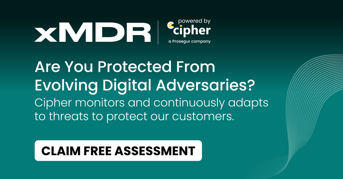Cipher | A Prosegur company tweet media