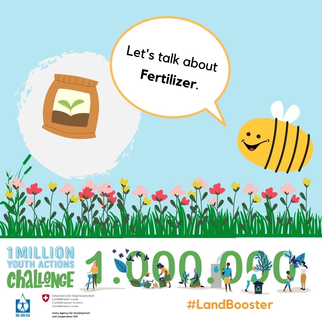 1MYACglobal's tweet photo. Happy 🐝#WorldBeeDay

🫵Did YOU know we have new #1MYAC actions? 

👇This one is to be a #LandBooster and make your own, 🌱🧑‍🌾#organic fertiliser
https://t.co/JgvyGEVKEs

Why not make farming 🐝 better?

@SwissDevCoop @InternSecrWater https://t.co/Kk4PXeZruO