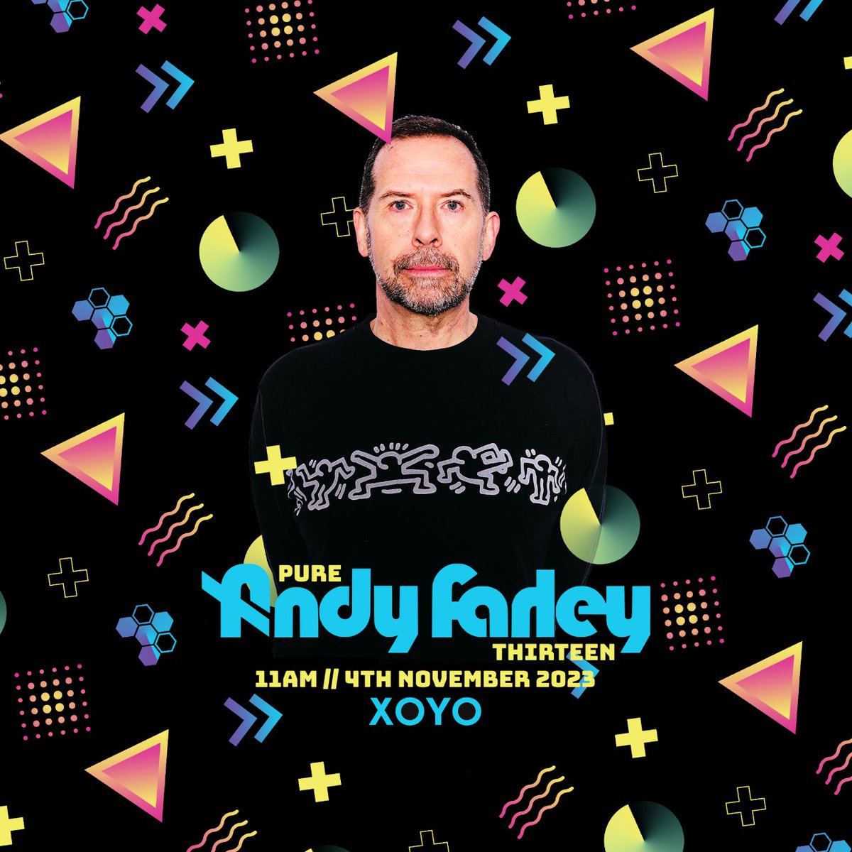 Andy Farley returns to XOYO 4th November with Andy taking you on an epic 10 Hour journey, on vinyl, kicking off at 11am. Dave Curtis is on closing set duties taking you through till 10pm!

Tickets are on sale now: bit.ly/ANDYF23