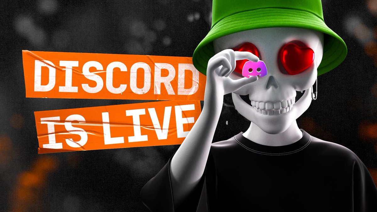 Our Discord server is officially live!

Ready to venture deeper into the Unkwn mysteries? 💀

discord.gg/unkwnbones

Join the Bones fam now  👆🏼