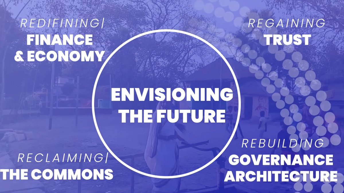 uclg_org's tweet photo. 🟡This Future Visioning Exercise on regaining trust is finished but see you tomorrow to discuss governance architecture!👇🏾
#CitiesAreListening

What are the new essences that our collective must strengthen and promote in alliance with society as a whole? ✨#Listen2Cities https://t.co/yxIs7kDCll