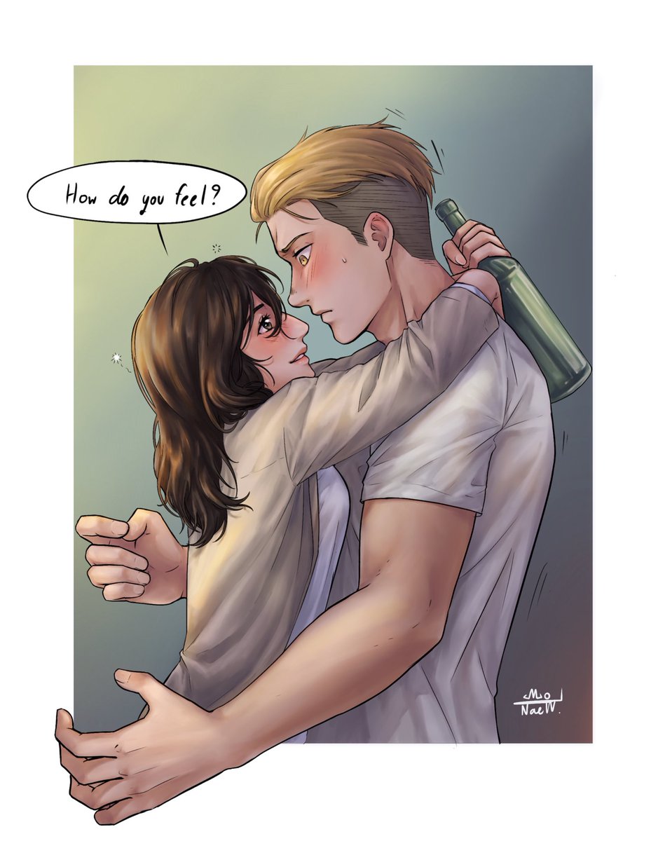 monachismanoch's tweet photo. Porco and Pieck are drinking together. Pieck was drunk and she did something driving him crazy.

#AttackOnTitan #aot #pieckfinger #porcogalliard #pokopiku #gallipieck #ShingekiNoKyojin #snk https://t.co/P2RuoUoto2