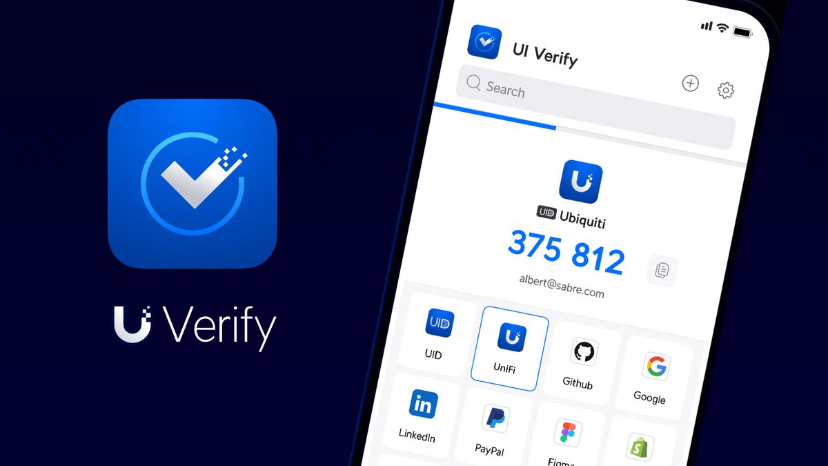 #UbiquitiTips: Don't forget to enable MFA (Multi-Factor Authentication) for enhanced account security at account.ui.com/security

Check out UniFi's Verify Mobile App, a one-tap authentication solution available on iOS and Android! #ITbestpractices
